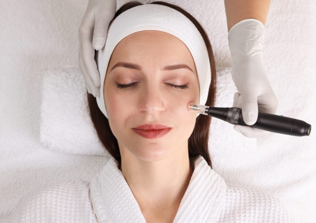 Microneedling with Restorative and Nourishing Serums